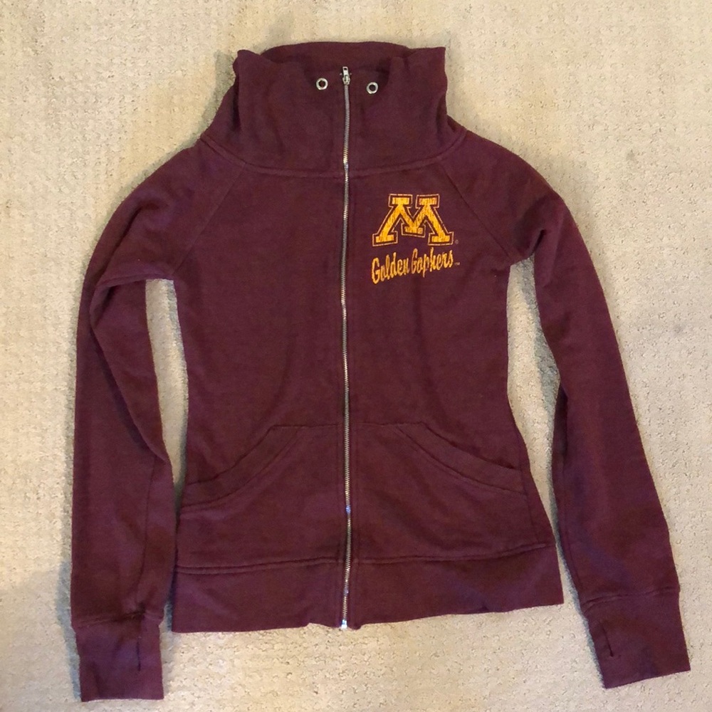 Zip up sweatshirt